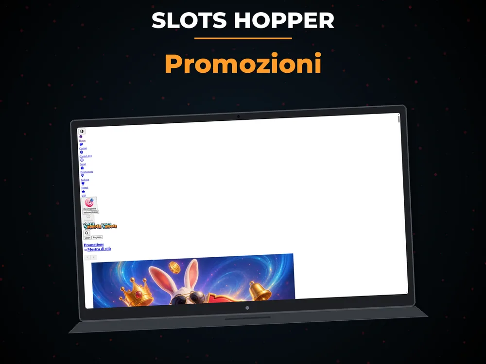 slots hopper - Promozioni